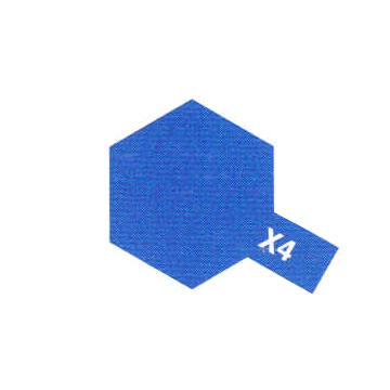 X4 Bleu brillant 10ml Tamiya