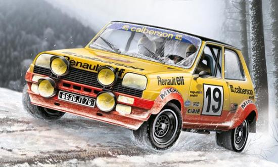 Renault 5 Alpine Rally  1/24