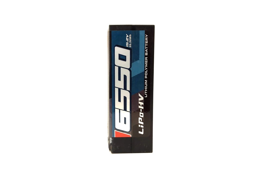 Gens ace Batterie LiPo 4S HV 15.2V-120C-6550 (5mm) 139x48x50mm 590g