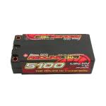 Gens ace Batterie LiPo 2S 7.6V 130C 5100mah (5mm) Shorty