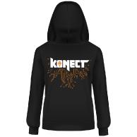 Konect Sweat à capuche Konect Noir Unisexe