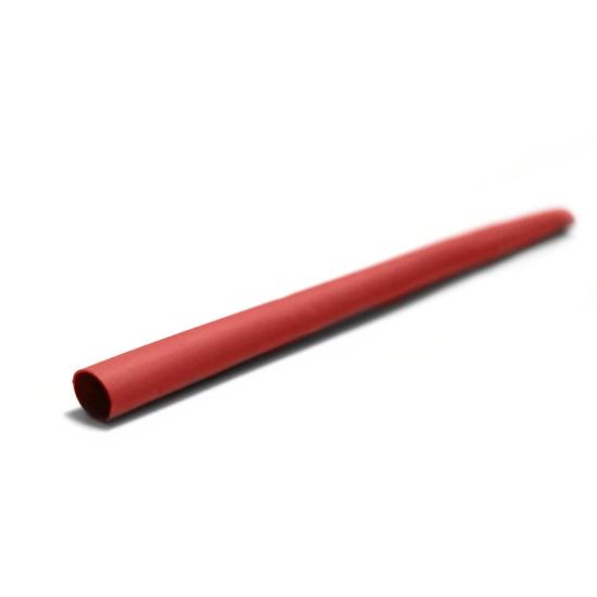 Konect gaine thermo. 3mm rouge 1m