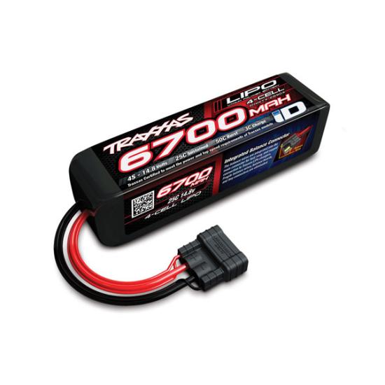 Traxxas Batterie Lipo ID 4S 14,8V 6700mah
