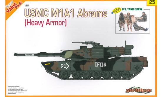 M1A1 Abrams USMC + Equipage 1/35