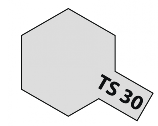 TS30 Aluminium brillant 100ml Tamiya