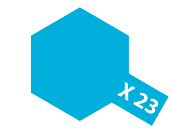 X23 Bleu translucide 10ml Tamiya