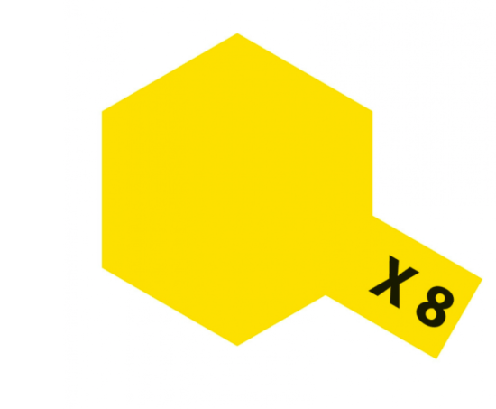 X8 Jaune Citron brillant 10ml Tamiya