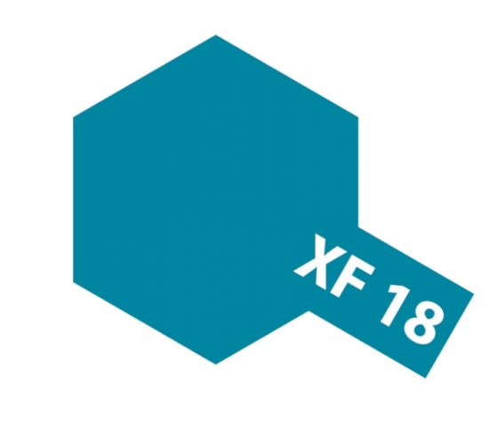 XF18 Bleu Moyen mat 10ml Tamiya