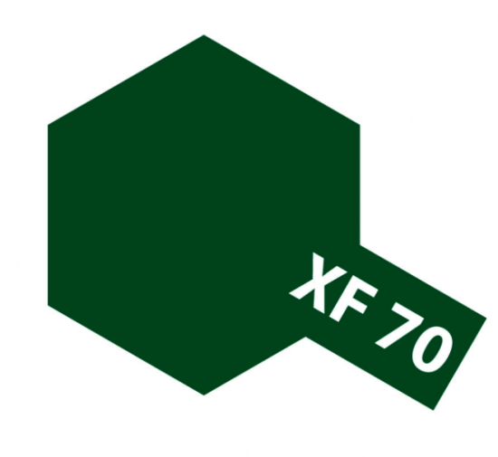 XF70 Vert Foncé 2 mat 10ml Tamiya