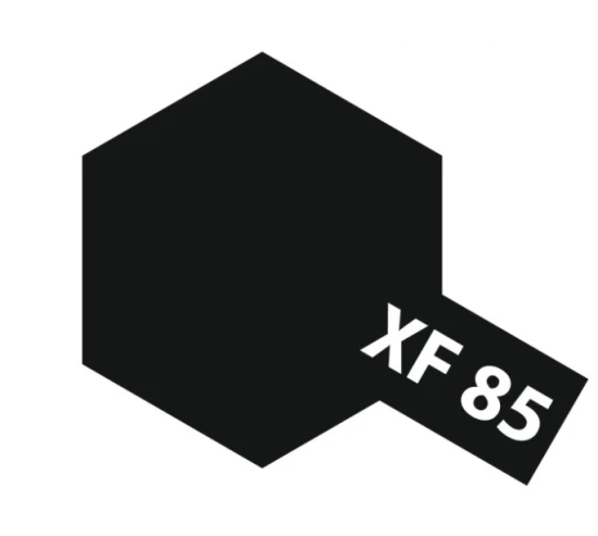 XF85 Noir Caoutchouc mat
