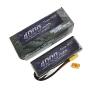 Gens ace Batterie LiPo 2S 7.4V-4000-45C(XT90 Dual) 139x47x23mm 227g