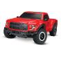 Traxxas FORD RAPTOR F-150- 4x2 - 1/10 BRUSHED TQ 2.4GHZ - iD Couleur : Rouge