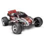 Traxxas Monster RUSTLER 4x2 Brushed Couleur : Rouge