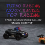 Turbo Racing Micro Monster truck 1/76ème Police